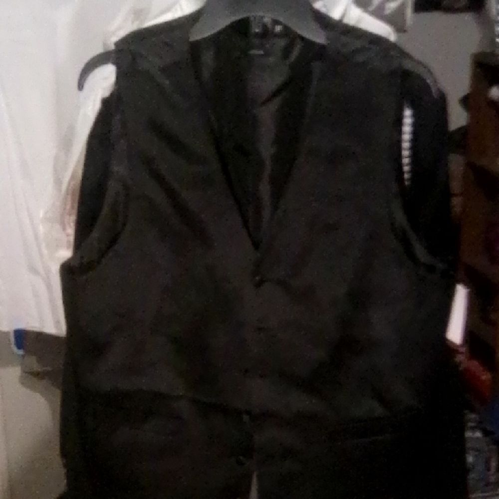 Classic Black Vest